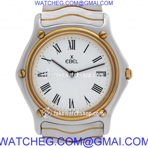 Ebel 12976 Classic Wave Quartz Female 18k gold & Stainless Steel