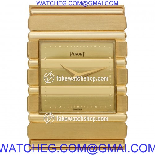 Piaget 7131 C 701 Polo Quartz Unisex 18k yellow gold