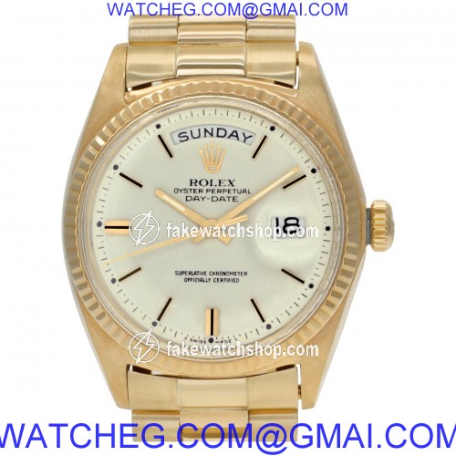 Rolex 1803 Day-Date Automatic Unisex 18k yellow gold