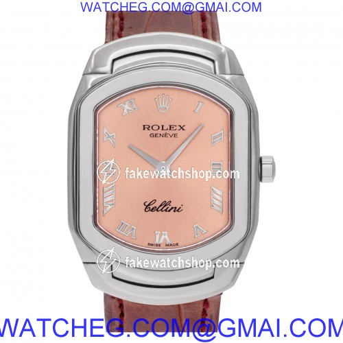 Rolex 6631 Cellini Quartz Female 18k White Gold