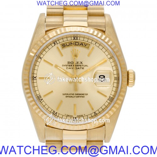 Rolex 18238 Day-Date Automatic Male 18k yellow gold