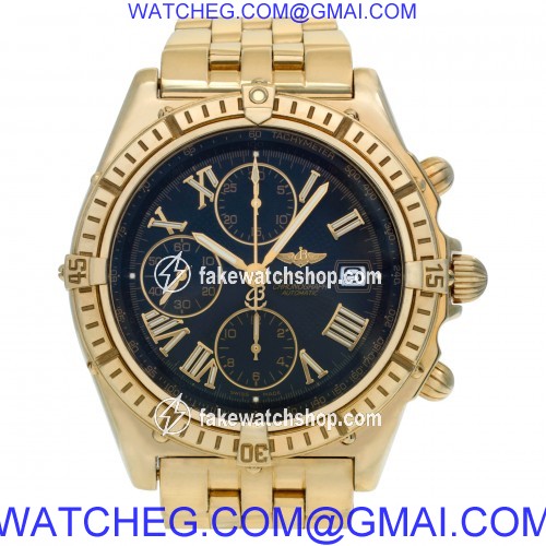 Breitling k13055 Crosswind Automatic Male 18k yellow gold