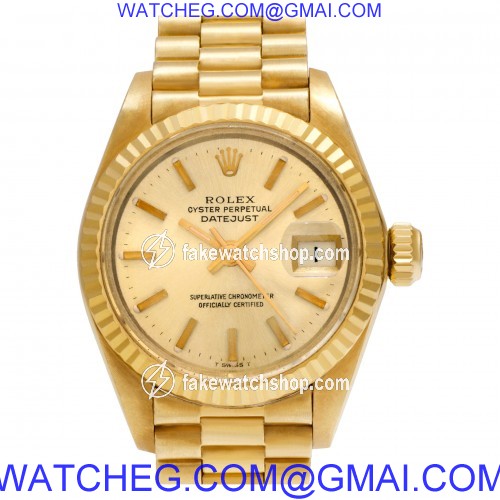 Rolex 6917 Datejust Automatic Female 18k yellow gold
