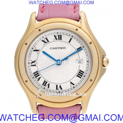 Cartier 116000R Cougar Quartz Female 18k yellow gold