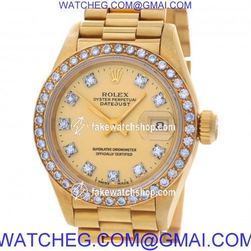 Rolex 6917 Datejust Automatic Female 18k yellow gold