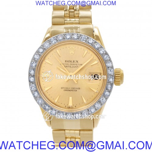 Rolex 6517 Datejust Automatic Female 18k yellow gold