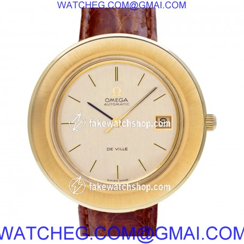 Omega 166.094 De Ville Automatic Male Gold Fill