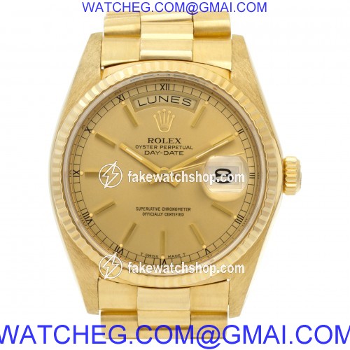 Rolex 18038 Day-Date Automatic Male 18k yellow gold