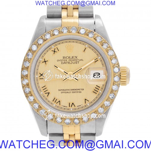 Rolex 69173 Datejust Automatic Female Stainless Steel
