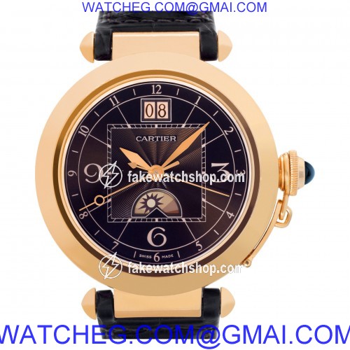 Cartier W3030001 Pasha Automatic Male 18k rose gold