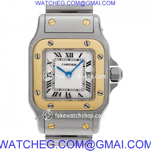 Cartier 1567 Santos Quartz Female Stainless Steel