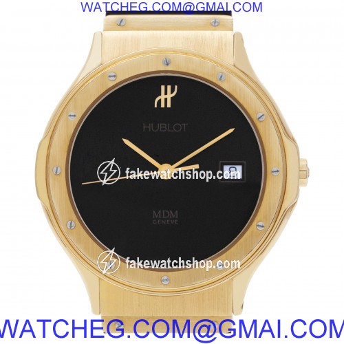 Hublot 1391.3 M D M Quartz Unisex 18k yellow gold
