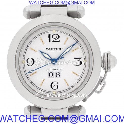 Cartier 2475 Pasha Automatic Unisex Stainless Steel