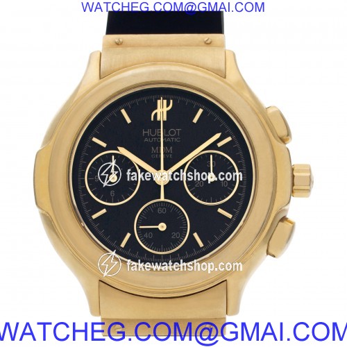 Hublot 1610.110.3 M D M Automatic Unisex 18k yellow gold