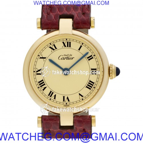 Cartier 59004 Must Quartz Male Vermeil