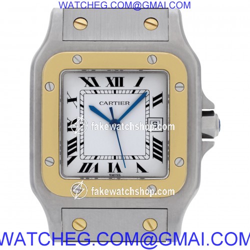 Cartier ac 23.80 Santos Automatic Unisex Stainless Steel