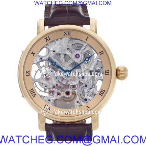 Ulysse Nardin 3006 200 Maxi Skeleton Manual Male 18k rose gold