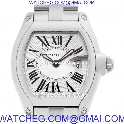 Cartier W62016V3 Roadster Quartz Female Stainless Steel