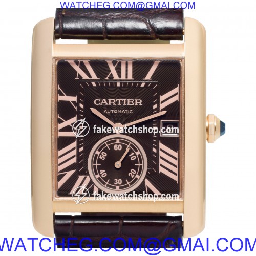 Cartier W5330002 Tank MC Automatic Male 18k rose gold
