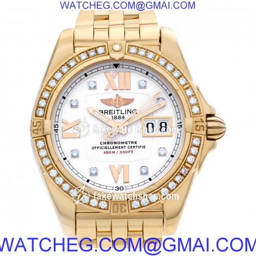 Breitling h49350 Windrider Cockpit Automatic Unisex 18k rose gold