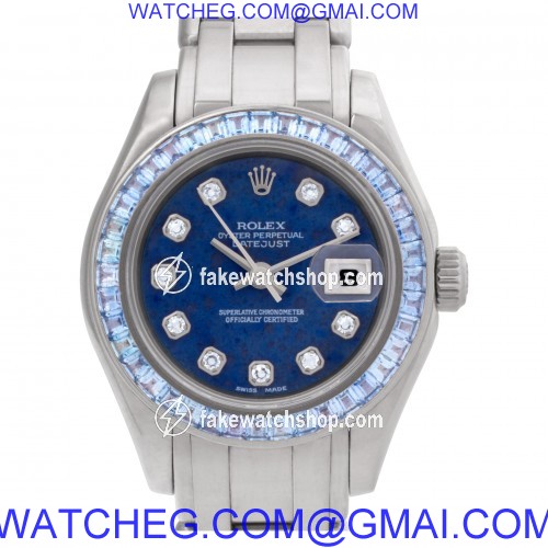 Rolex 80309 Pearlmaster Automatic Female 18k White Gold