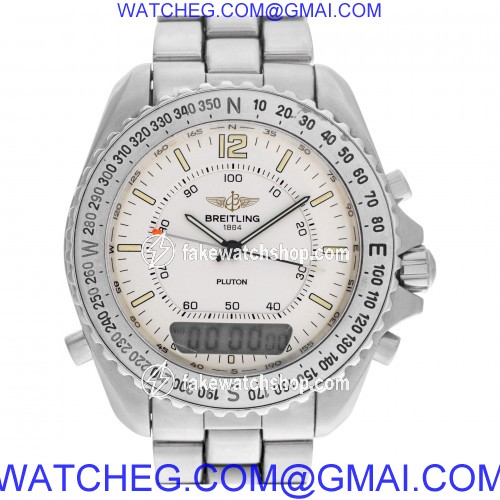Breitling A51038 Pluton Quartz Male Stainless Steel