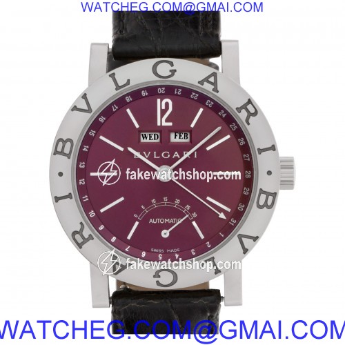 Bvlgari BB GL AC Diagono Automatic Unisex 18k White Gold