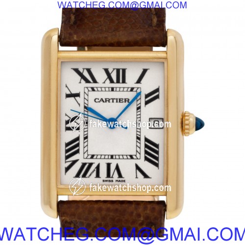 Cartier W1529756 Tank Louis Cartier Quartz Unisex 18k Yellow Gold