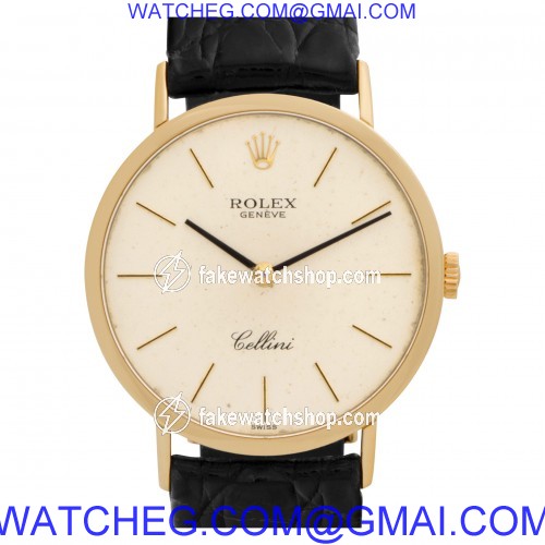 Rolex 4112 Cellini Manual Unisex 18k yellow gold