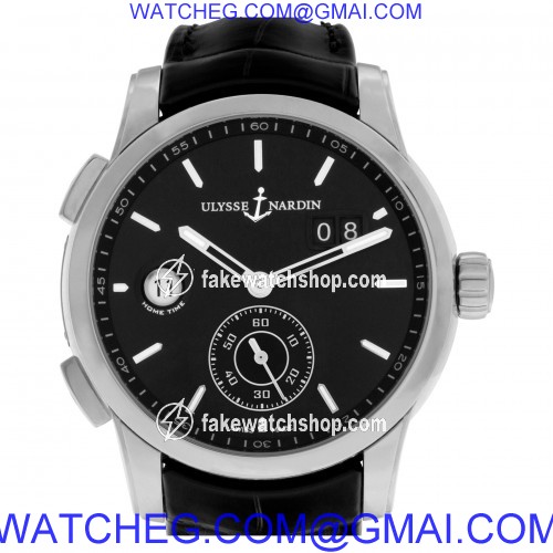 Ulysse Nardin 3343126 Dual Time Automatic Unisex Stainless Steel