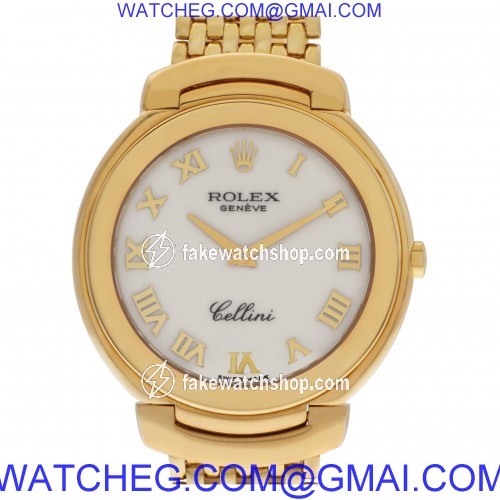 Rolex 6623 Cellini Quartz Unisex 18k yellow gold
