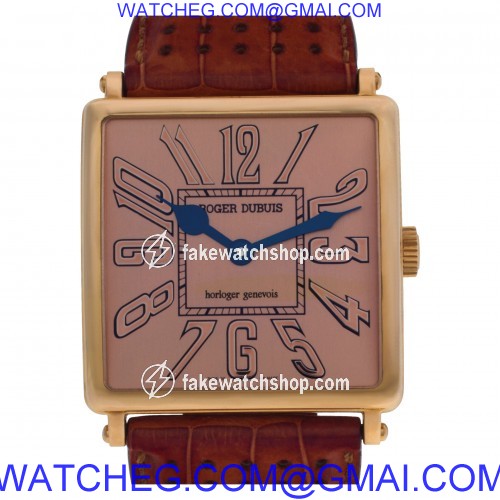 Roger Dubuis G43575 Golden Square Automatic Male 18k rose gold