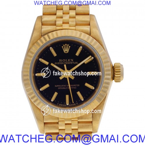 Rolex 67198 Oyster Perpetual Automatic Female 18k yellow gold