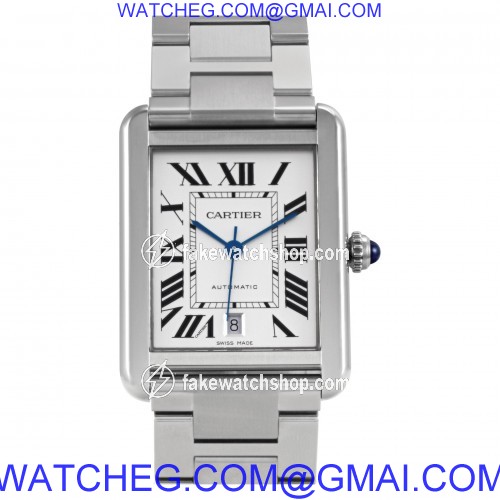 Cartier w5200028 Tank Solo Automatic Male Stainless Steel