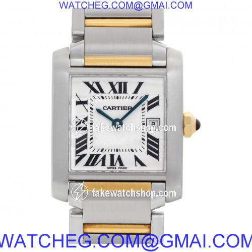 Cartier W51012Q4 Tank Francaise Quartz Unisex Stainless Steel
