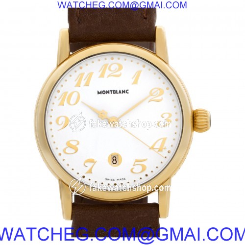 MontBlanc 7008 Meisterstuck Quartz Unisex 18k yellow gold