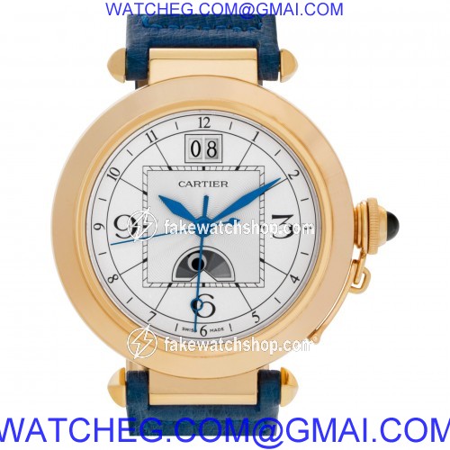 Cartier W3109151 Pasha Automatic Male 18k rose gold