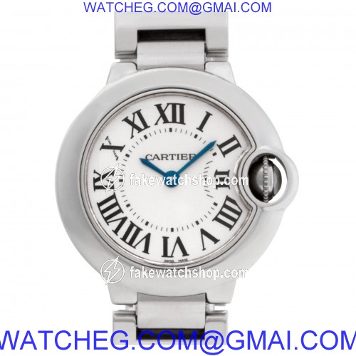 Cartier w69010Z4 Ballon Bleu Quartz Female Stainless Steel