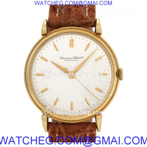 IWC 1238587 Schaffhausen Manual Male 18k Yellow Gold