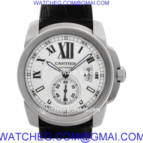 Cartier W7100041 Calibre Automatic Unisex Stainless Steel