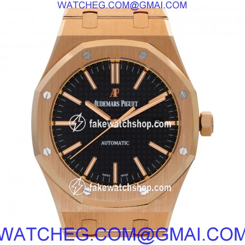 Audemars Piguet 15400OR.OO.1220OR.01 Royal Oak Automatic Male 18k Pink Gold