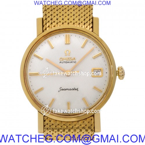 Omega 14743 SC-62 Seamaster Automatic Unisex 18k Yellow Gold