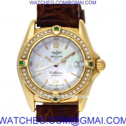 Breitling k31043 Callistino Automatic Female 18k yellow gold