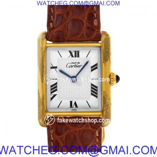 Cartier 1615 Must de Quartz Female Vermeil