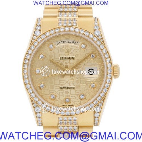 Rolex 118388 Day-Date Automatic Male 18k yellow gold
