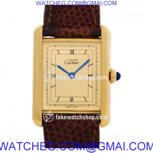 Cartier Cartier 1548 Tank Vermeil Quartz Unisex Vermeil