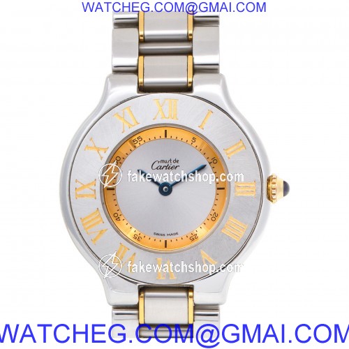 Cartier 14320 21 Quartz Female Stainless Steel