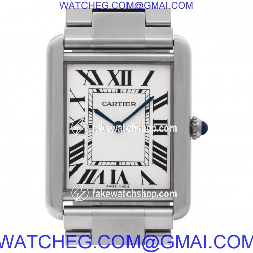 Cartier W5200014 Tank Solo Quartz Unisex Stainless Steel
