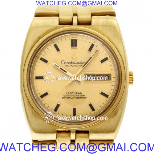 Omega 168.045 Constellation Automatic Male 18k yellow gold