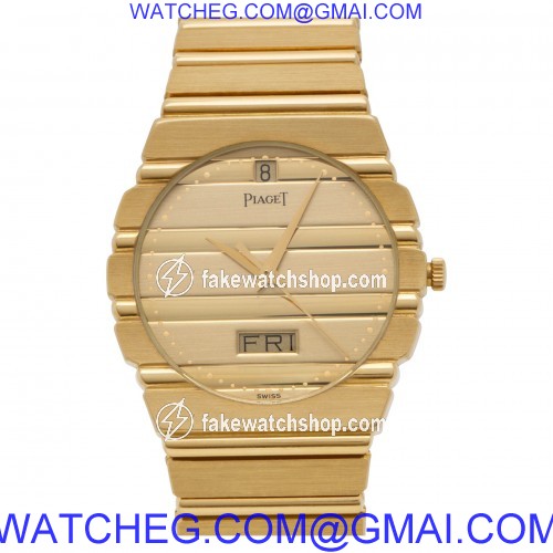 Piaget 15562C701 Polo Quartz Unisex 18k yellow gold
